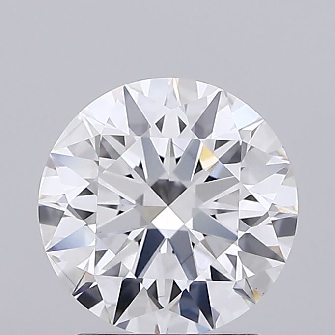 2.03 Carat Round Shape Lab Grown Diamond