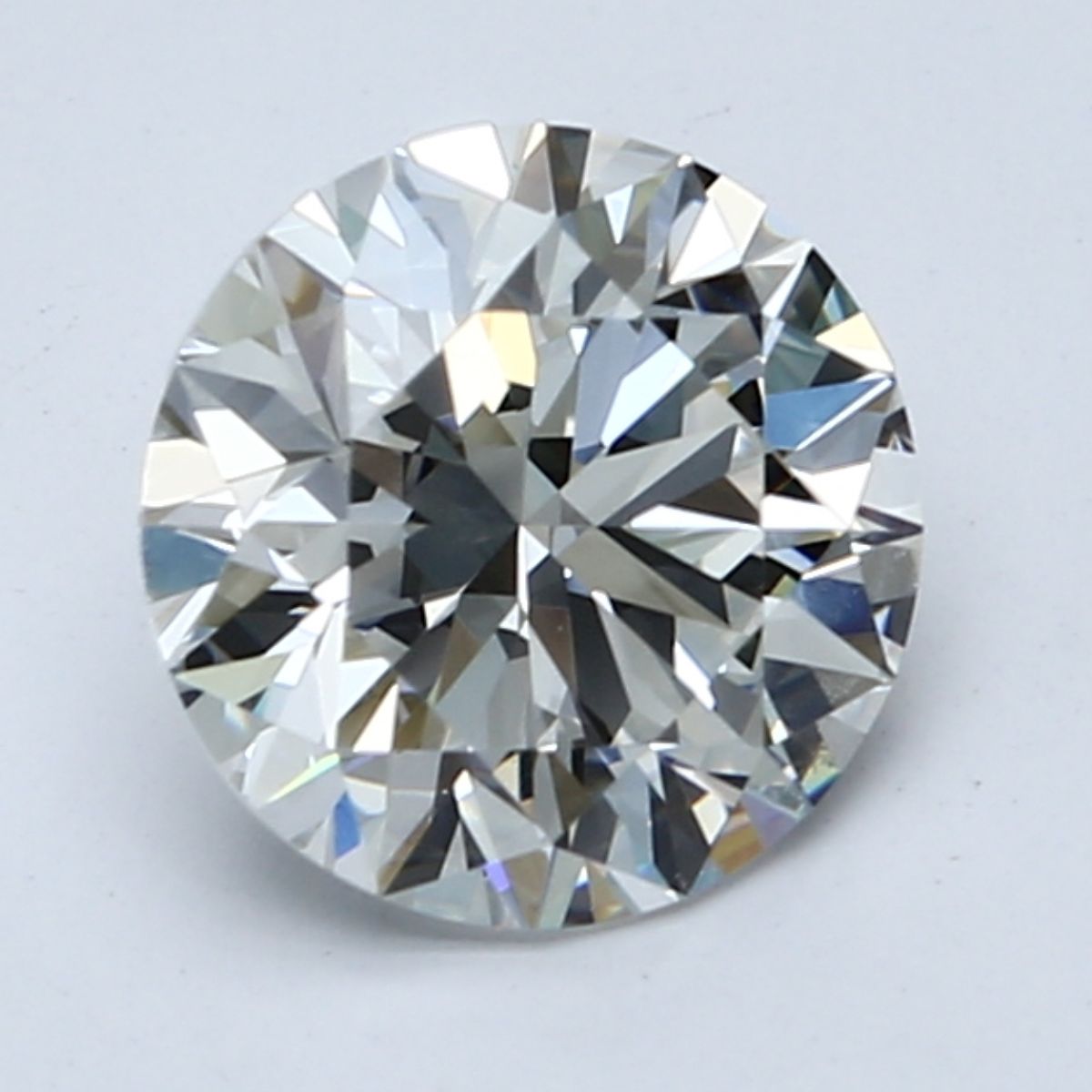 2.07 Carat Round Shape Lab Grown Diamond