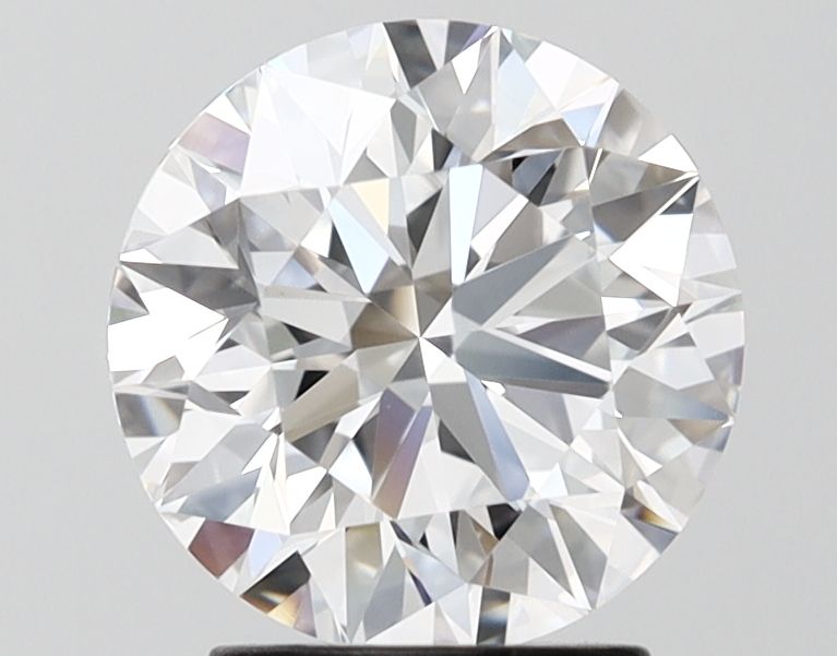 2.43 Carat Round Shape Lab Grown Diamond