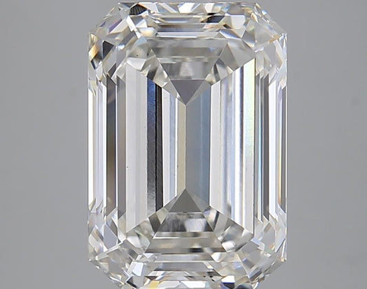 4.99 Carat Emerald Shape Lab Grown Diamond