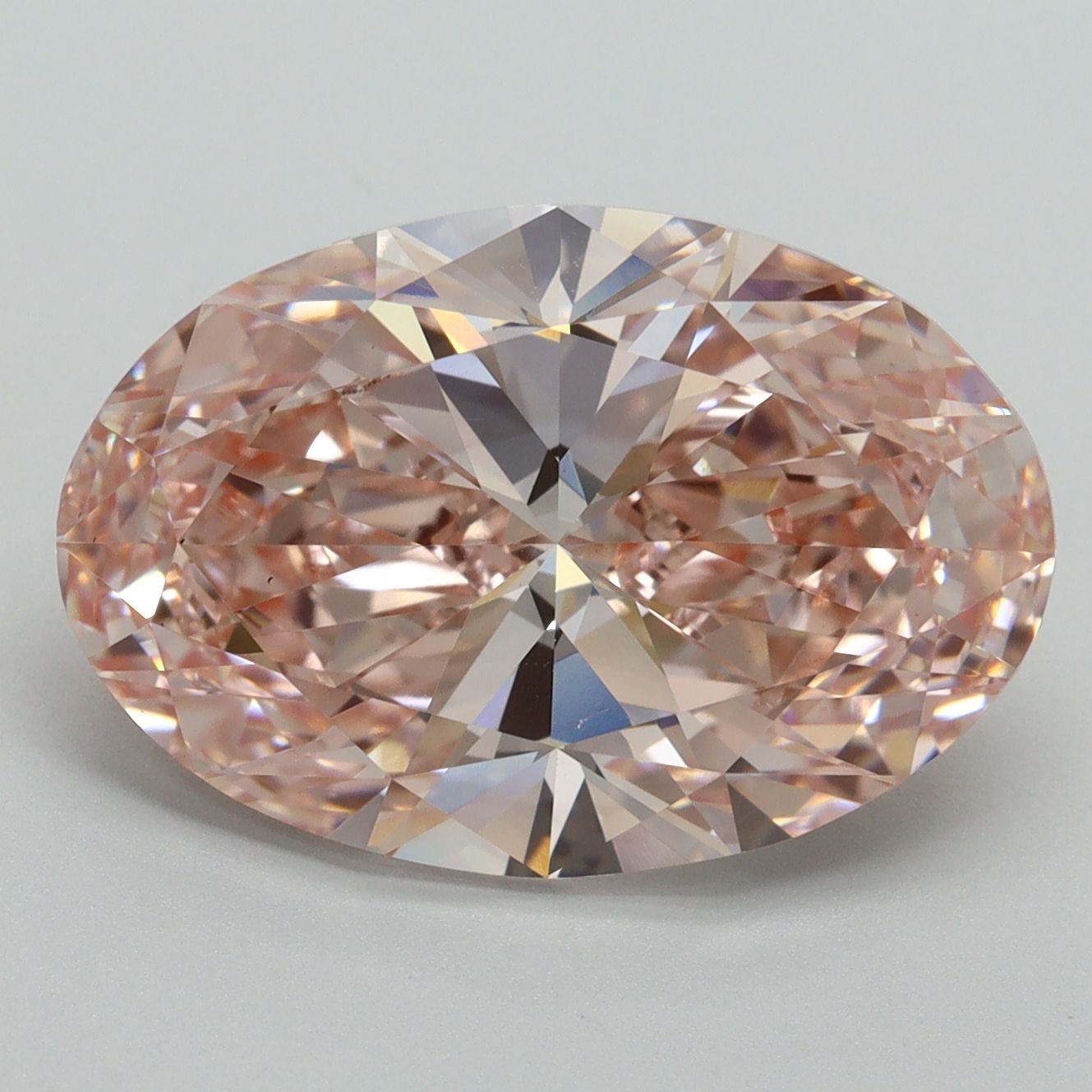 7.37 Carat Oval Shape Lab Grown Diamond