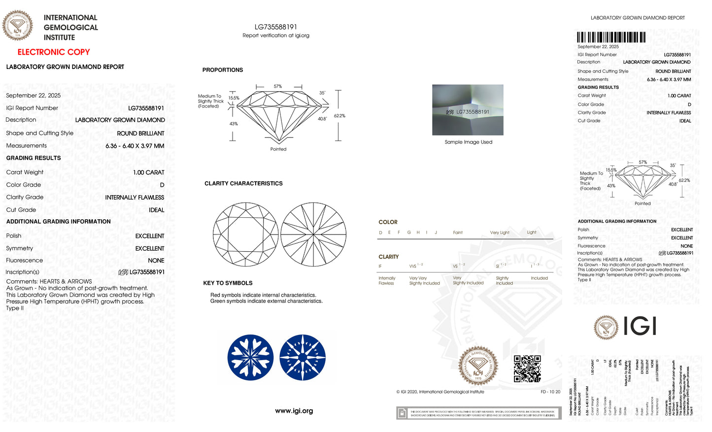 1.00 D IF Ideal Ex Ex Non (LG735588191)