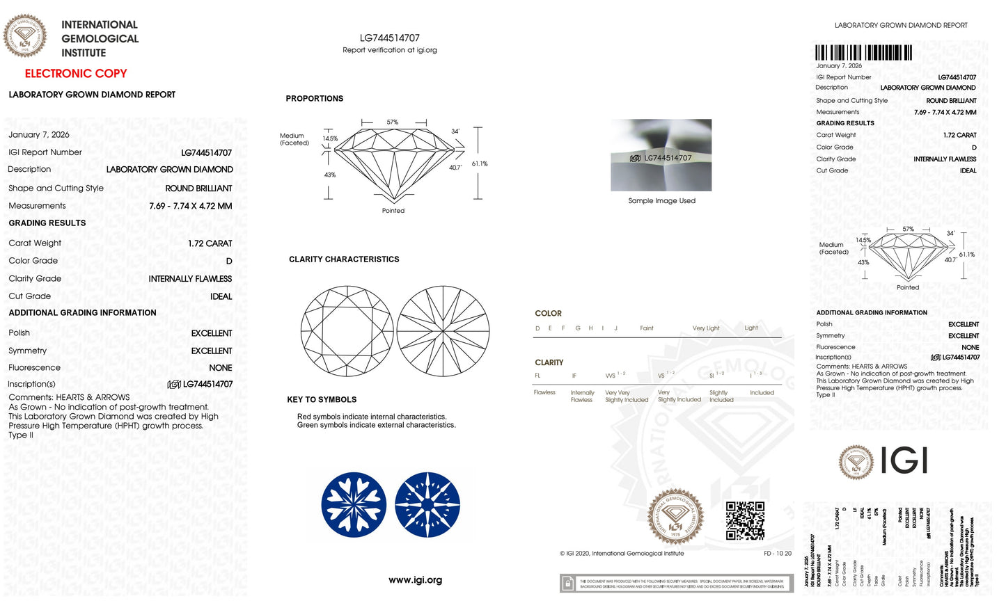 1.72 D IF Ideal Ex Ex Non (LG744514707)