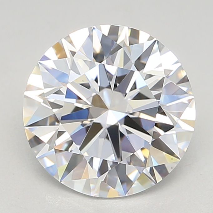 2.07 Carat Round Shape Lab Grown Diamond