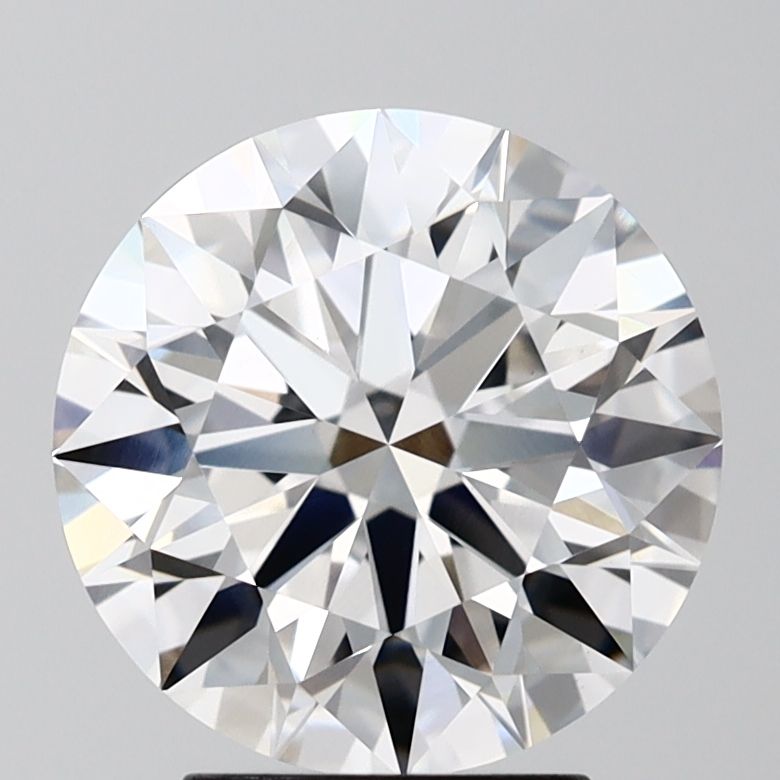 3.56 Carat Round Shape Lab Grown Diamond
