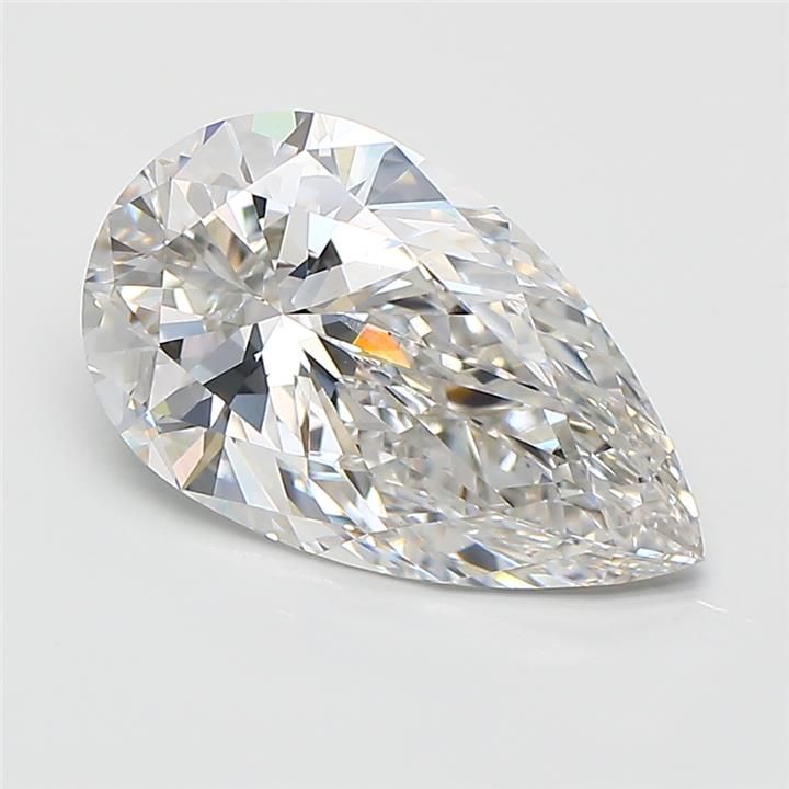 3.01 Carat Pear Shape Lab Grown Diamond