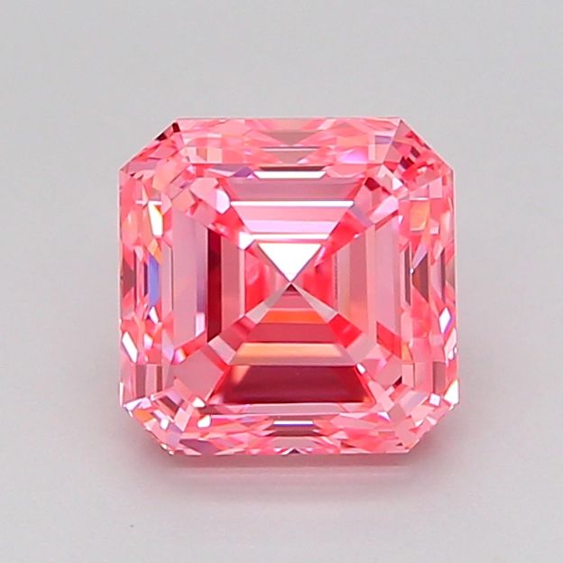 1.52 Carat Asscher Shape Lab Grown Diamond