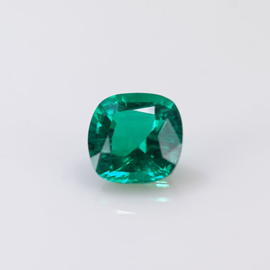 6.98cts 現貨培育綠寶石 - 墊形