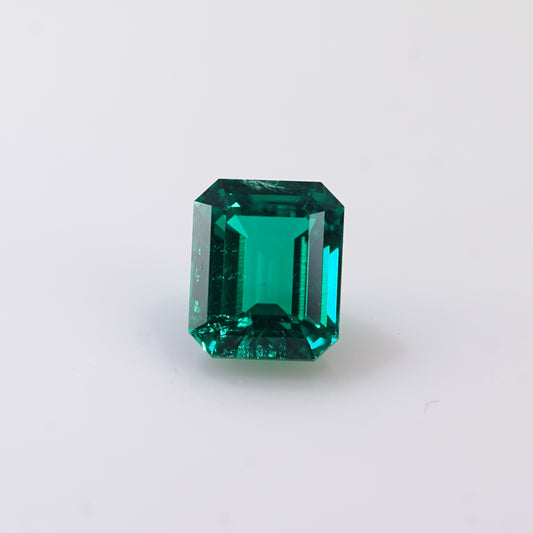 6.19cts 現貨培育綠寶石 - 祖母綠形