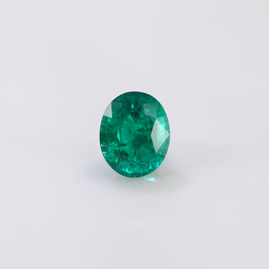 3.06cts 現貨培育綠寶石 - 橢圓形