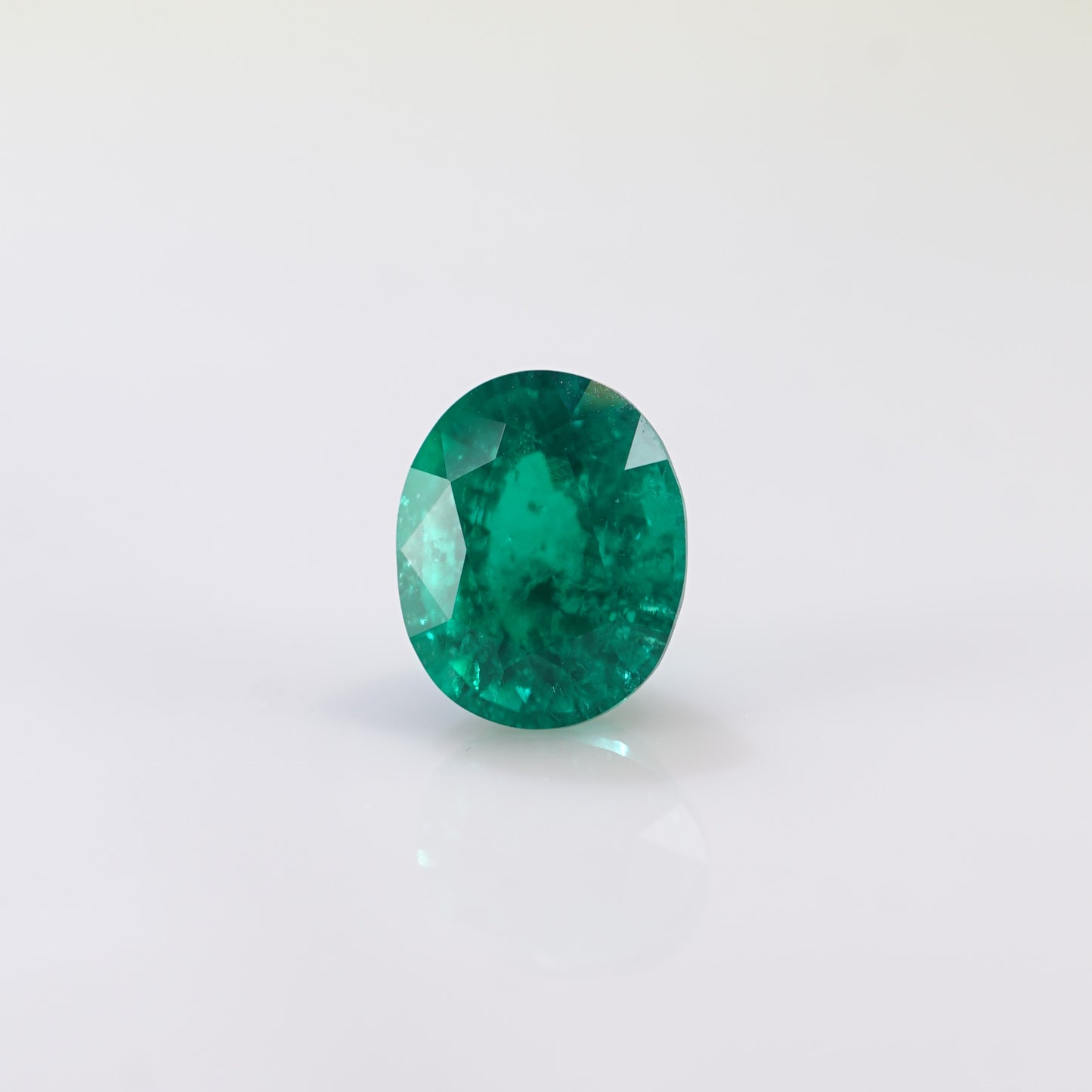 5.98cts 現貨培育綠寶石 - 橢圓形