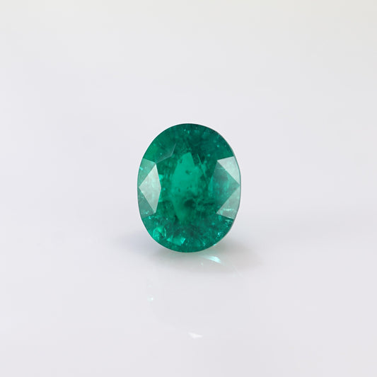 7.56cts 現貨培育綠寶石 - 橢圓形