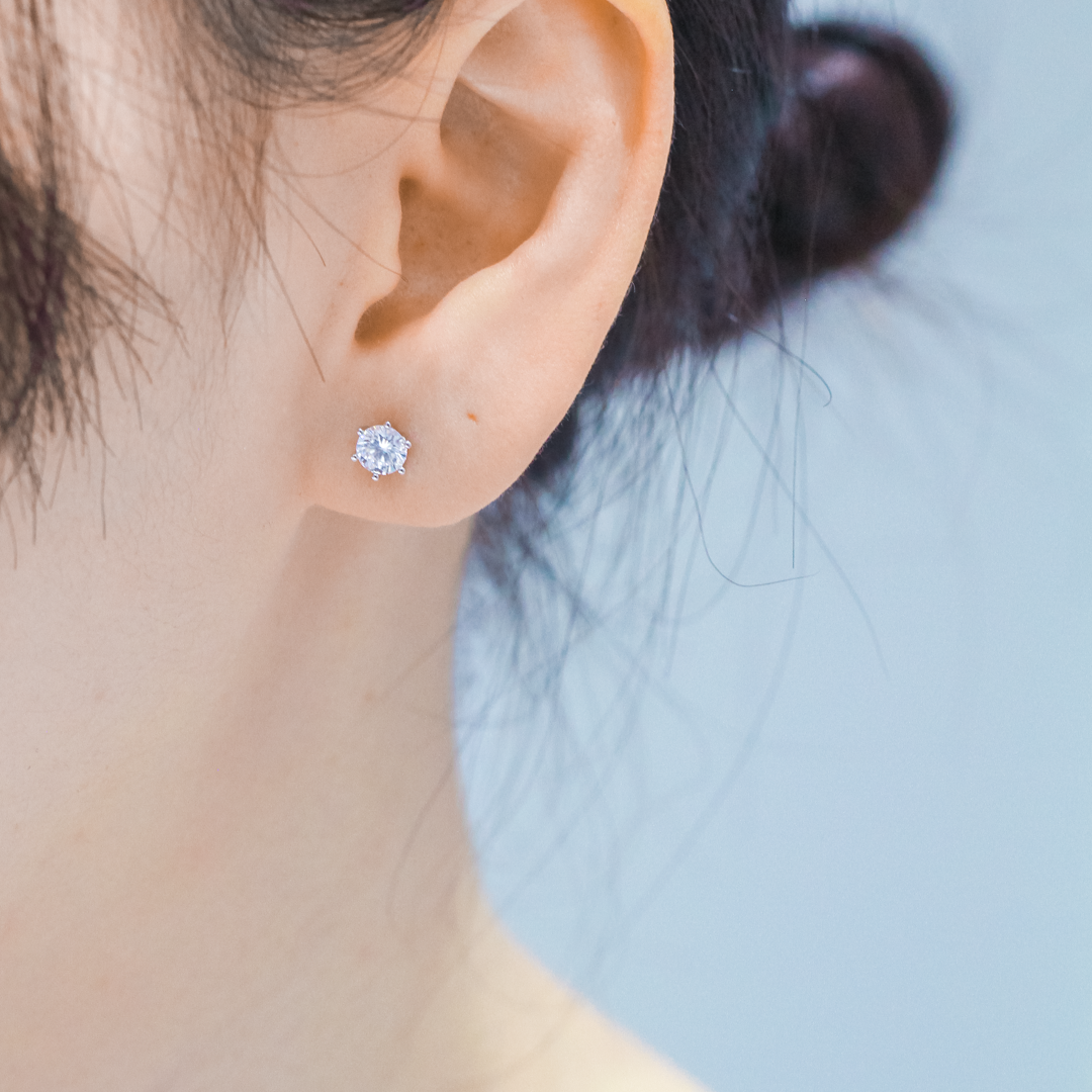 鑽石耳環托 – GDE2036