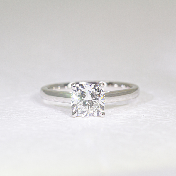 現貨 1.03cts 墊形培育鑽石戒指 (BLAIR - R24816CU)