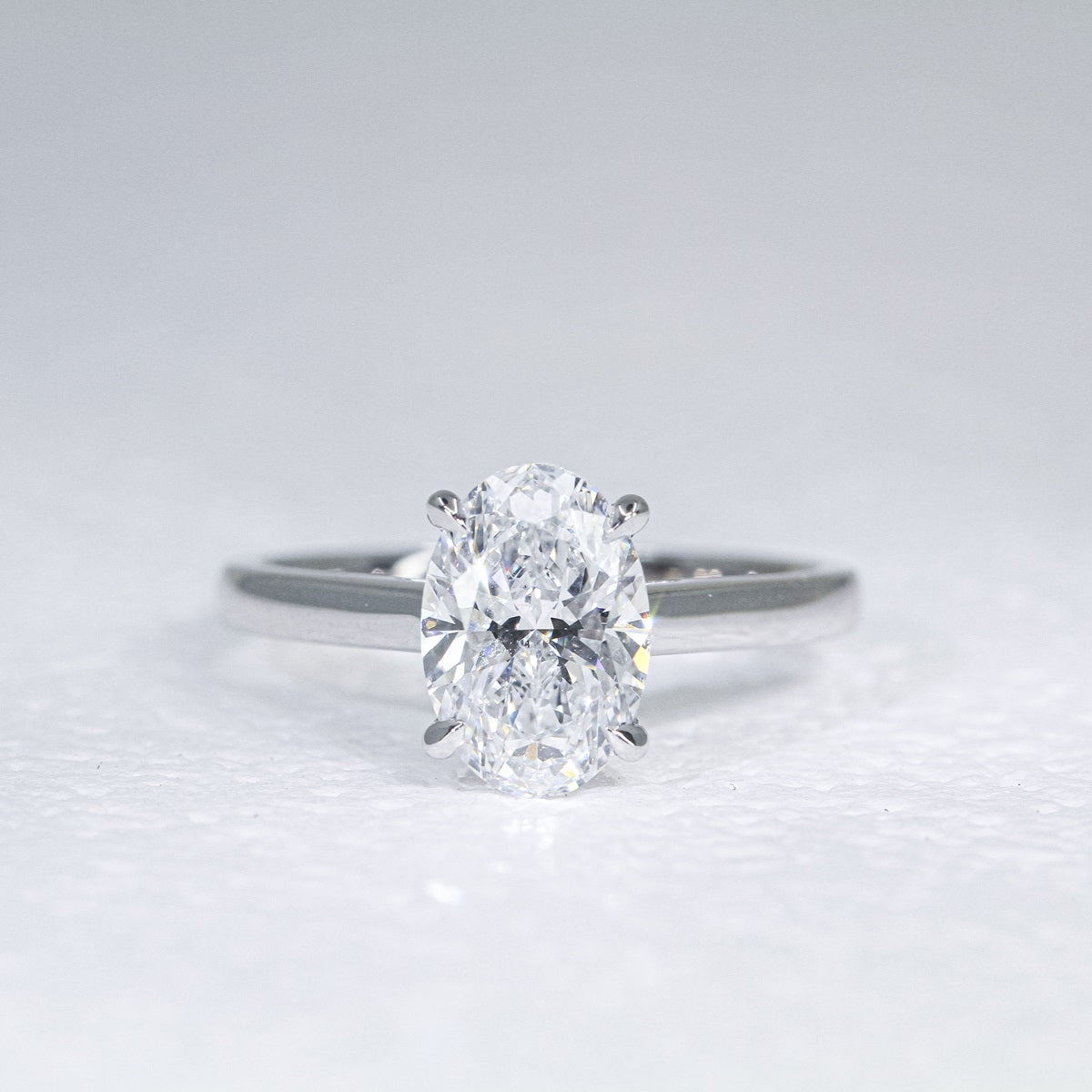 In-Stock 2.01cts Oval Shape Lab Grown Diamond Ring (BLAIR - R24816OV)