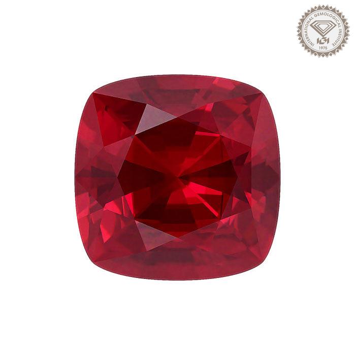 培育紅寶石 - 墊形