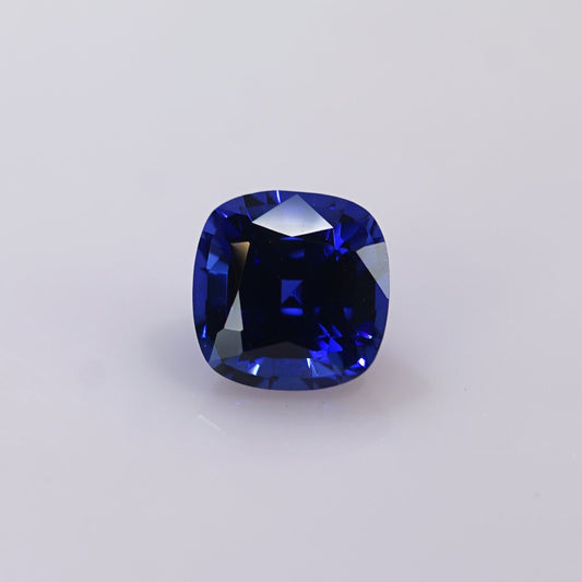 3.63cts 現貨培育藍寶石 - 墊形