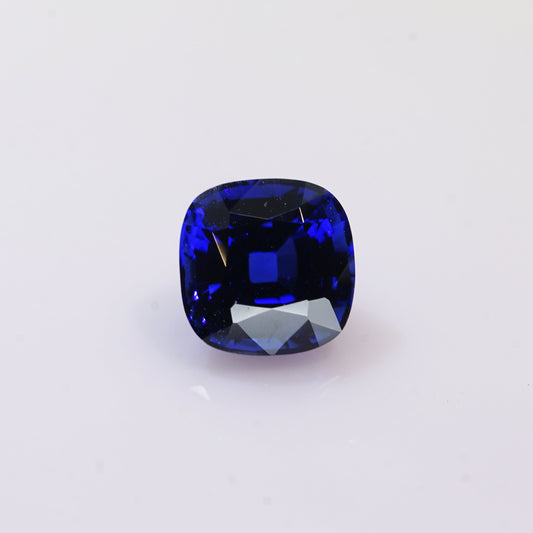 6.06cts 現貨培育藍寶石 - 墊形
