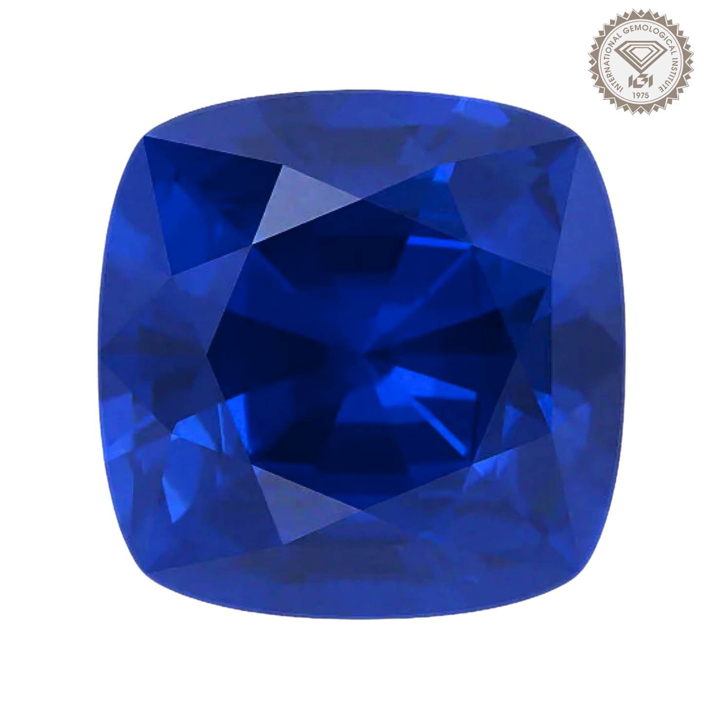 培育藍寶石 - 墊形