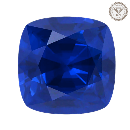 培育藍寶石 - 墊形