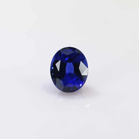 5.97cts 現貨培育藍寶石 - 橢圓形