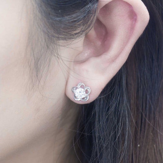 鑽石耳環托 – TME0801