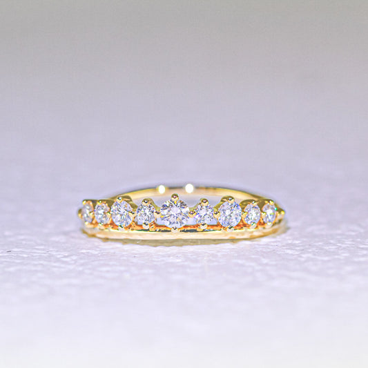 培育鑽石皇冠線戒 (TMLR1203)