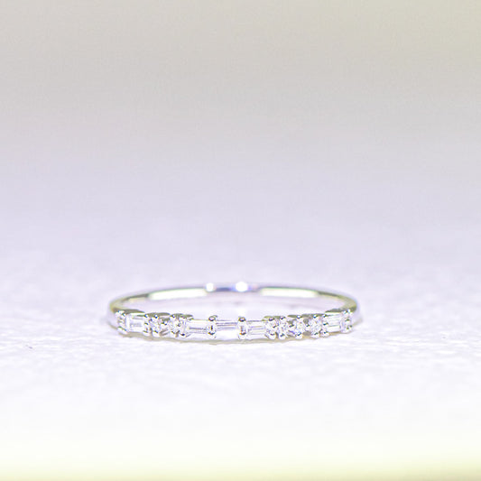 L.O.V.E摩斯密碼培育鑽石線戒 (TMLR1201)