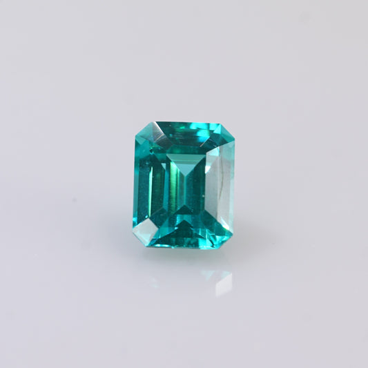 5.75cts 現貨培育帕拉伊巴石榴石 - 祖母綠形