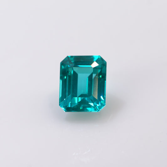 7.24cts 現貨培育帕拉伊巴石榴石 - 祖母綠形