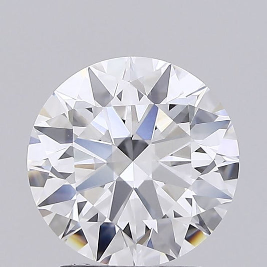 2.57 Carat Round Shape Lab Grown Diamond