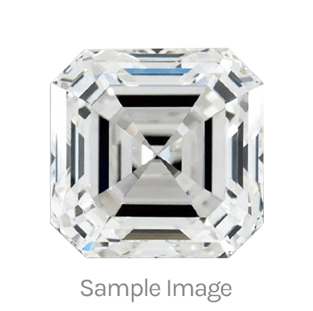 3.03 Carat Asscher Shape Lab Grown Diamond