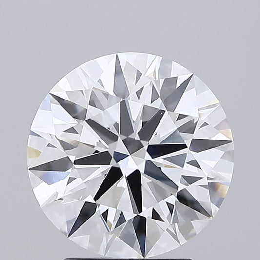 3.17 Carat Round Shape Lab Grown Diamond