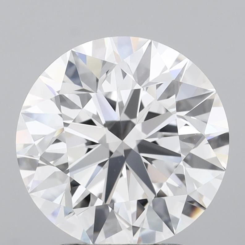 3.0 Carat Round Shape Lab Grown Diamond
