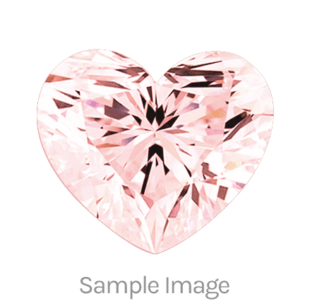 0.53 Carat Heart Shape Lab Grown Diamond