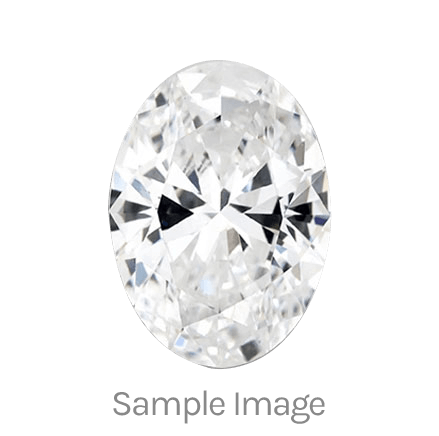 0.96 Carat Oval Shape Lab Grown Diamond