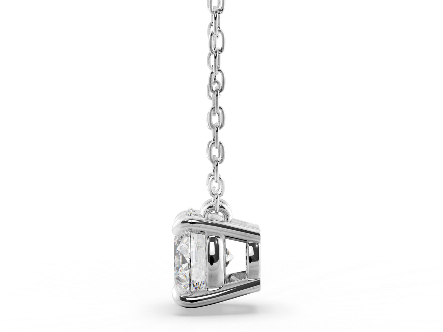 0.20ct 單顆四爪培育鑽石頸鏈 <品質之選> *訂金*