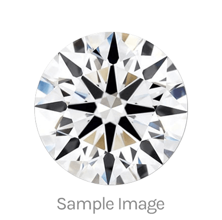 0.8 Carat Round Shape Lab Grown Diamond