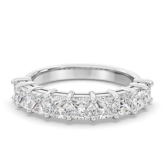 0.15ct Princess Cut Lab Grown Diamonds Anniversary Ring <Affordable>