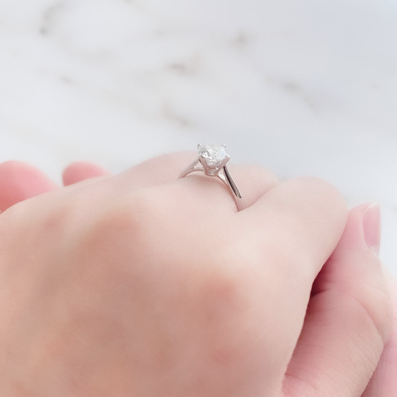 少量/無碎鑽, 直線, 香港 品牌結婚對戒 ANDREE – GD0051C