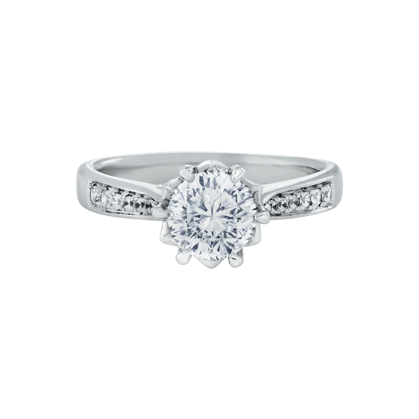 放大, 有碎鑽, 直線, 香港 品牌結婚對戒 ERIANTHE – KLR0051