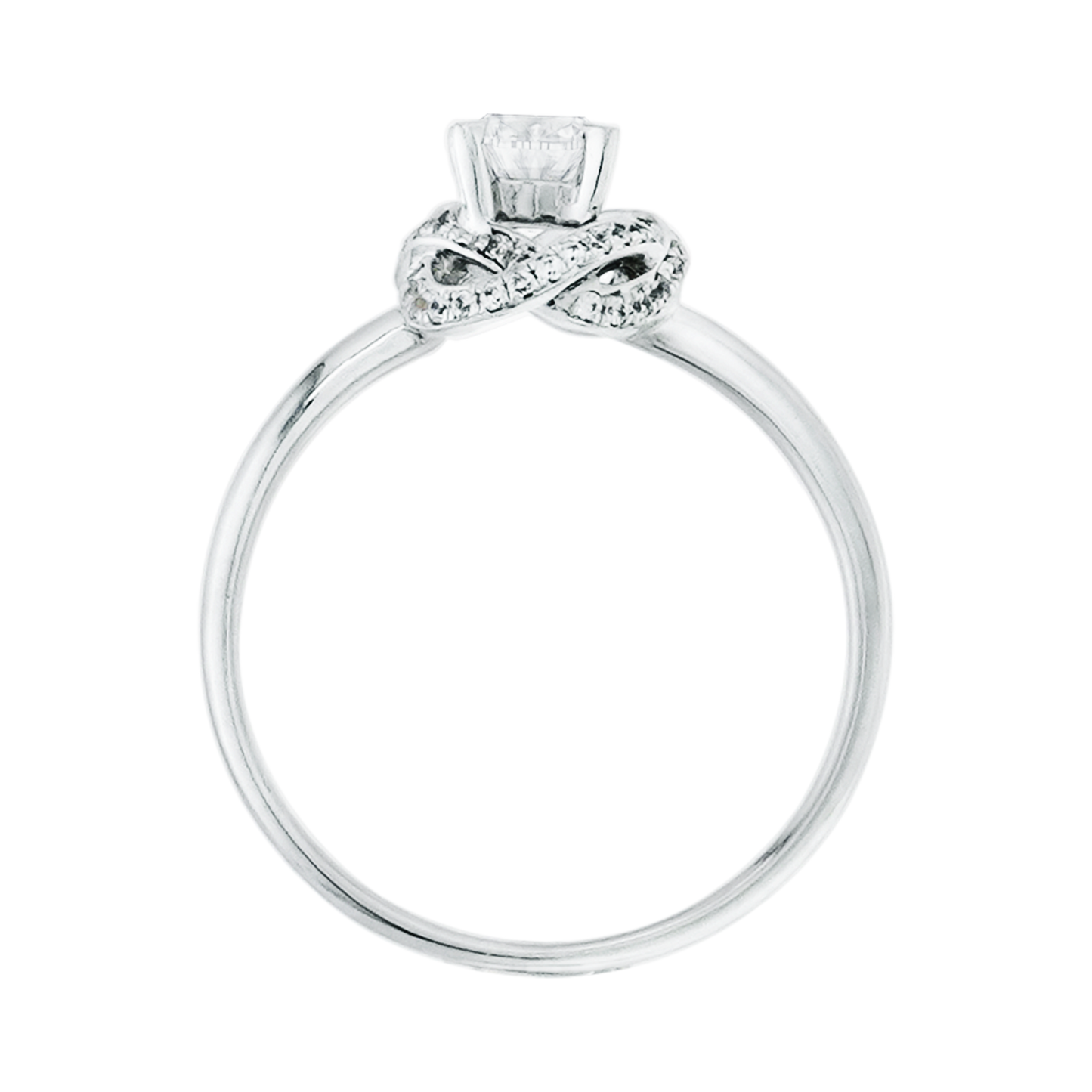 有碎鑽, 直線, 香港 品牌結婚對戒 LYUBA – KLR0109
