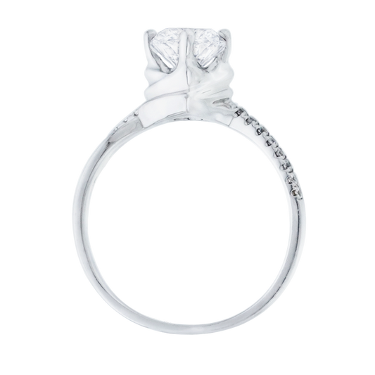 曲線, 有碎鑽, 香港 品牌結婚對戒 AMORETTE – KLR0121