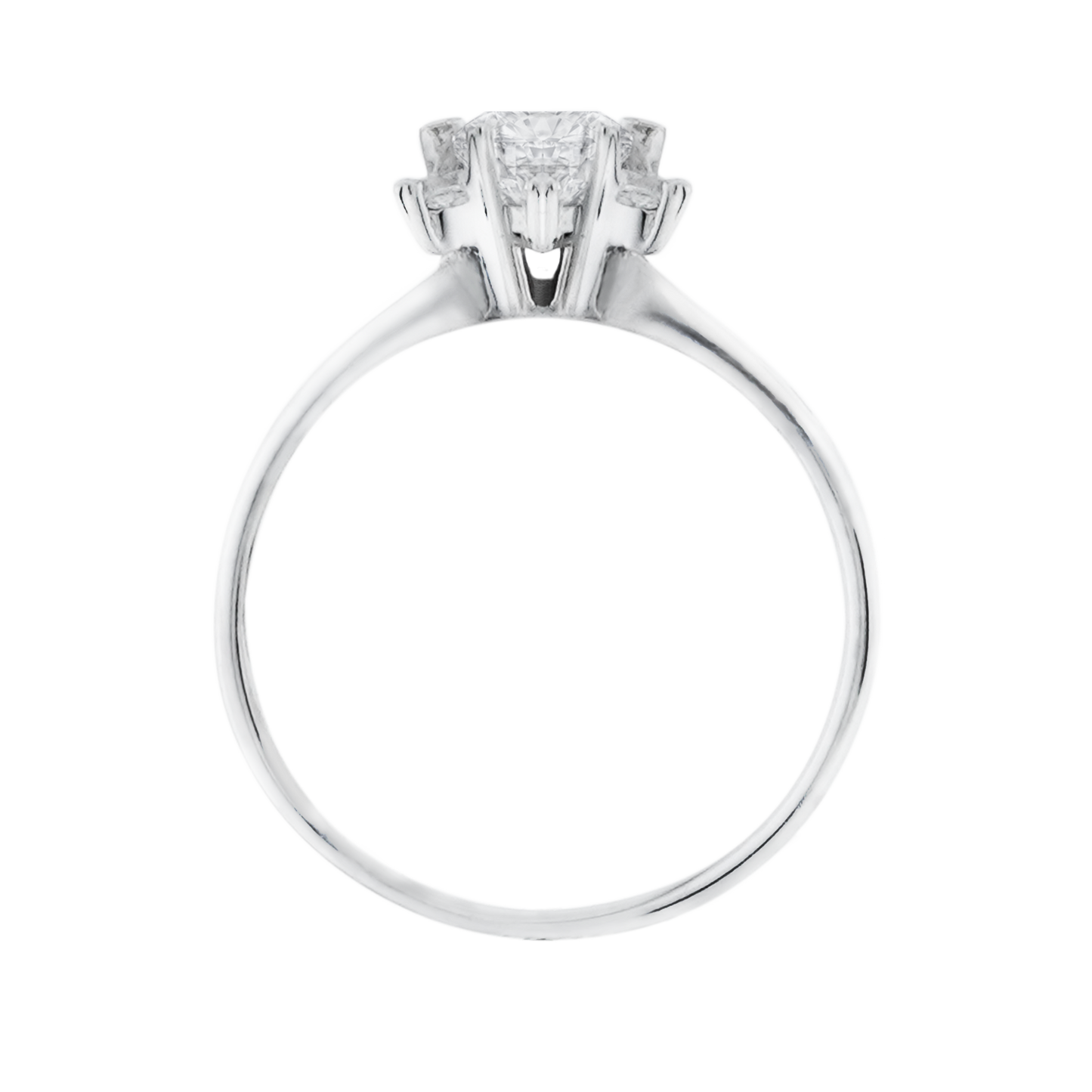有碎鑽, 直線, 香港 品牌結婚對戒 AVIVA – KLR0124