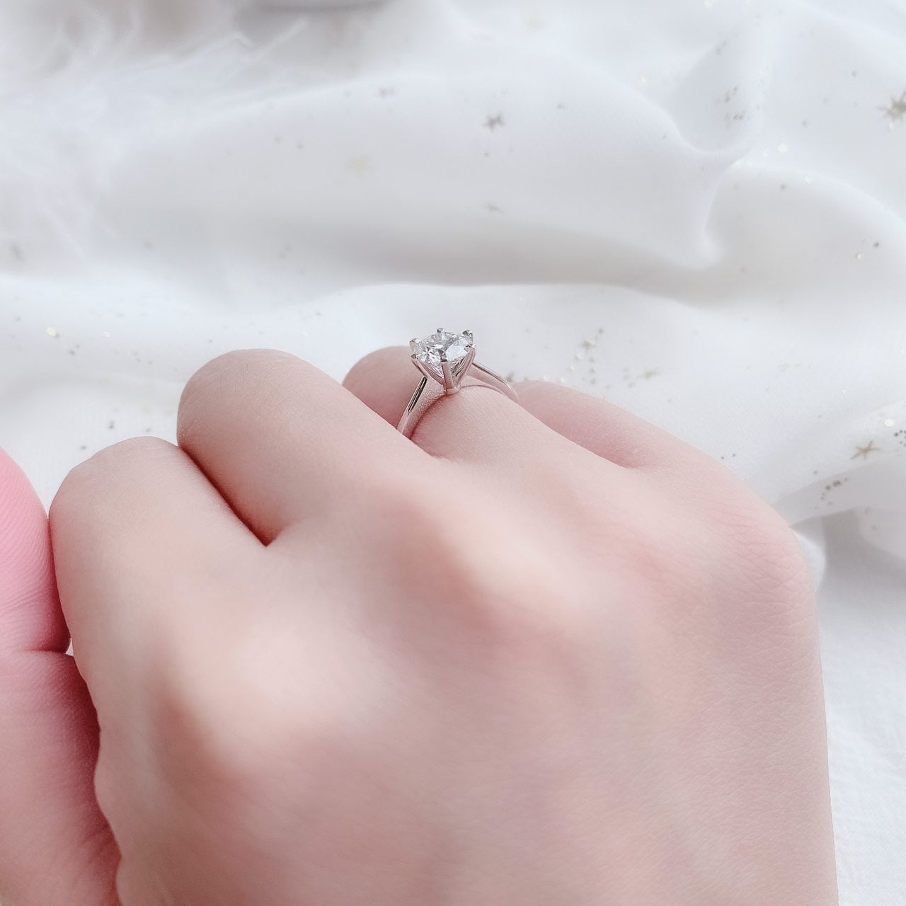 少量/無碎鑽, 直線, 香港 品牌結婚對戒 CHARISSE – TM0090S