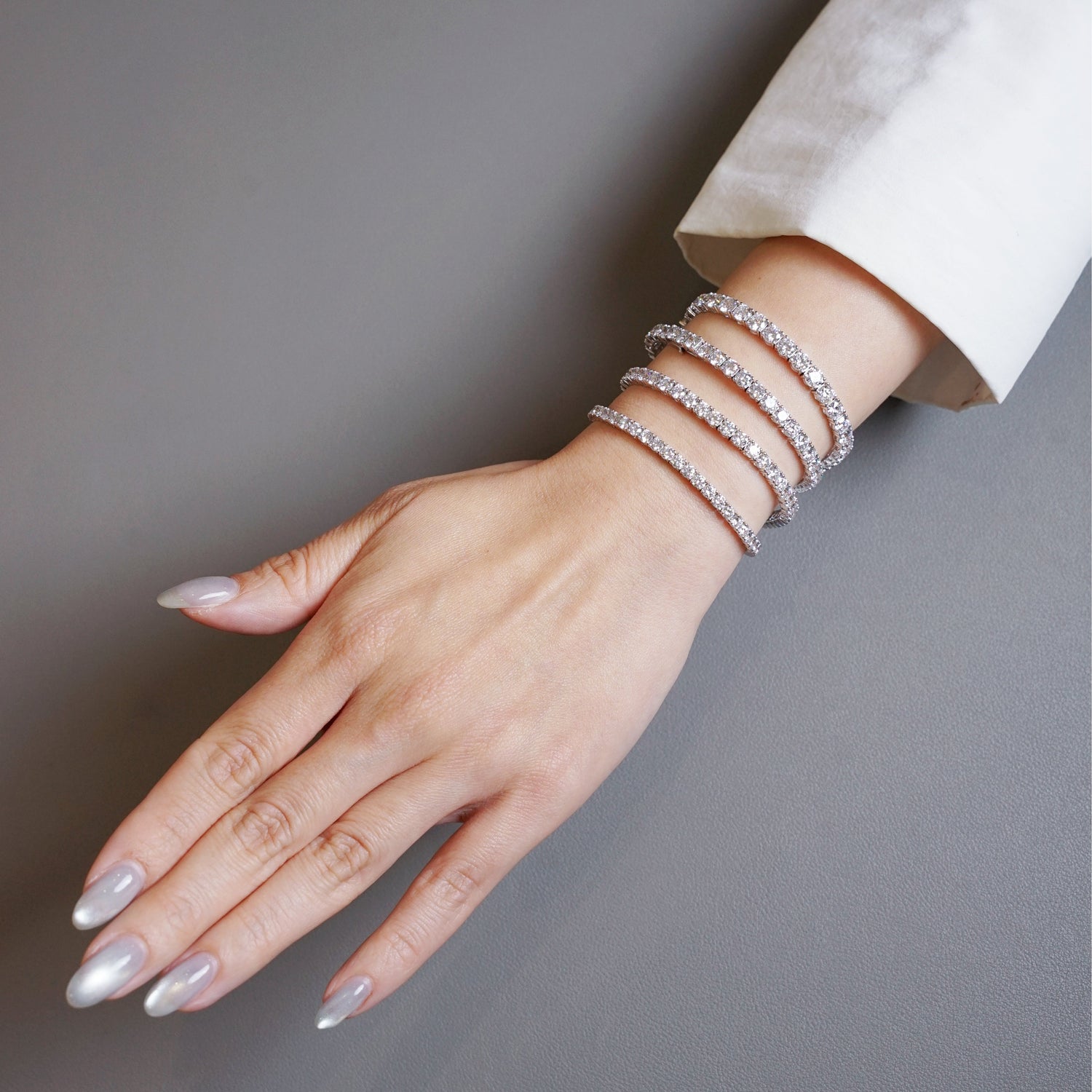 現貨培育鑽石手鏈