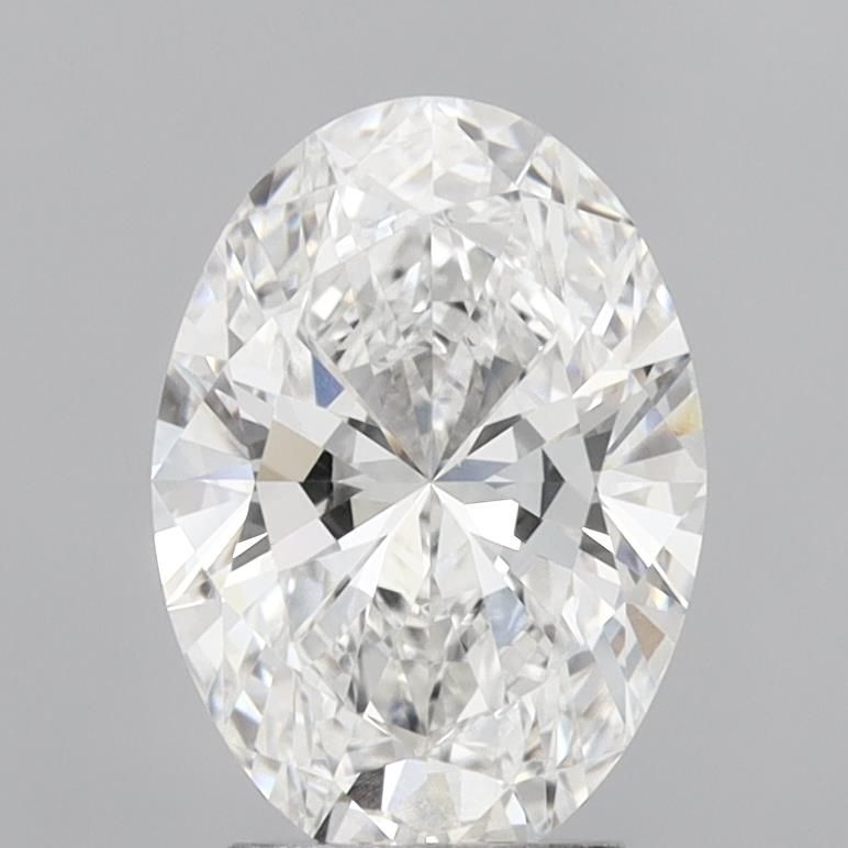 2.96 Carat Oval Shape Lab Grown Diamond