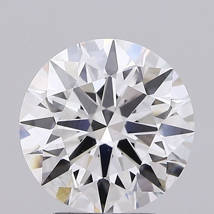 3.33 Carat Round Shape Lab Grown Diamond