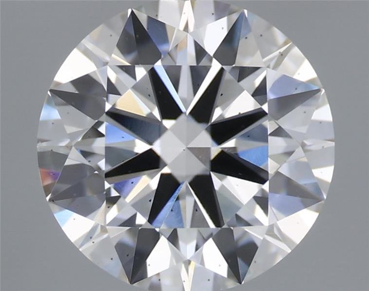 2.65 Carat Round Shape Lab Grown Diamond