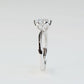AMARYLLIS - Lab-Grown Diamond/ Gemstone Ring Setting - Twisted Band (18K Gold/ PT950) - TM0532